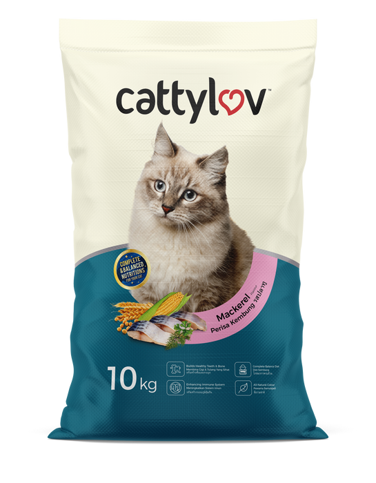 (Selection) Cattyluv 10kg Dry Cat Food