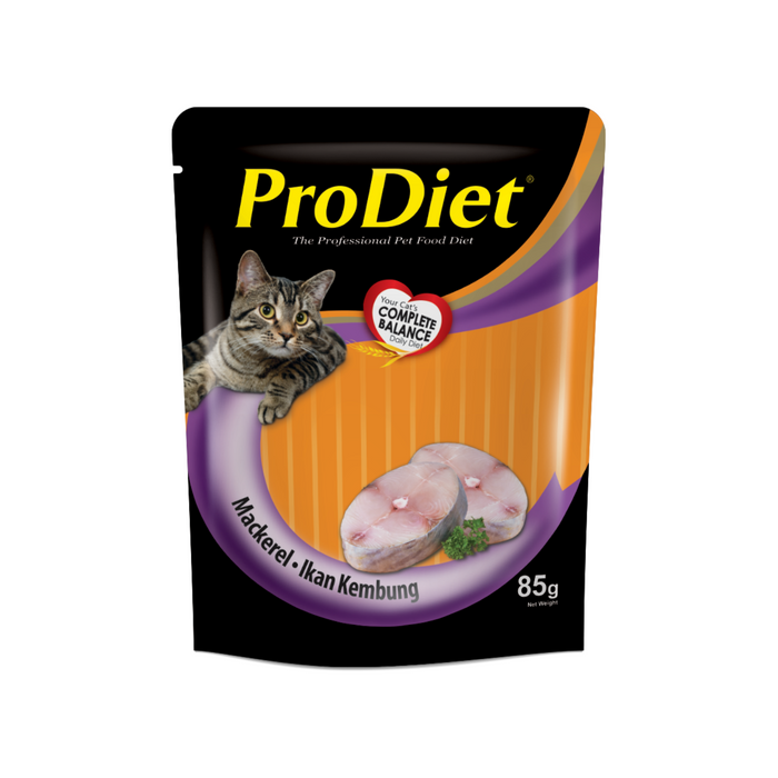 ProDiet 85G Wet Cat Food (Mackerel)