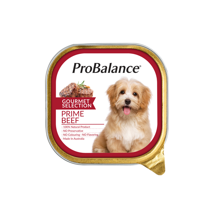 Probalance 100g Gourmet Selection Wet Dog Food (Prime Beef)