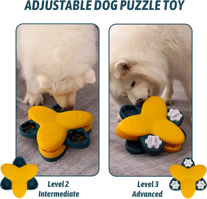 Funtails Flower IQ Puzzle Pet Toy