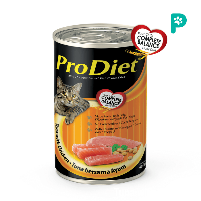 ProDiet 400G Wet Cat Food (Chicken & Tuna)