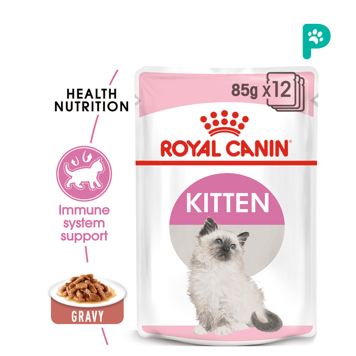 Royal Canin Wet Kitten Pouch 12 Packs (1.02kg)