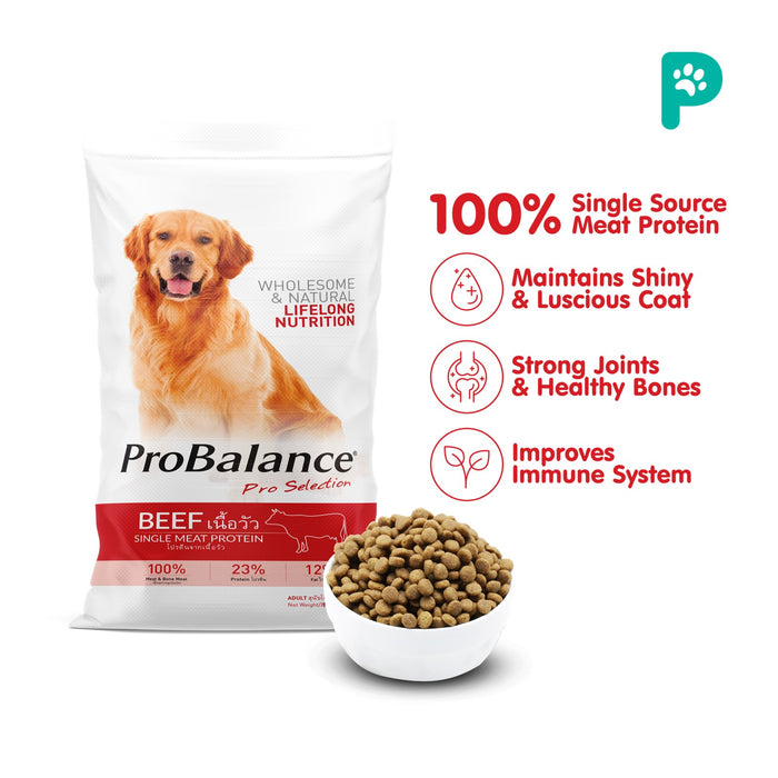 ProBalance 8KG Single Source Adult Dry Dog Food [Beef]
