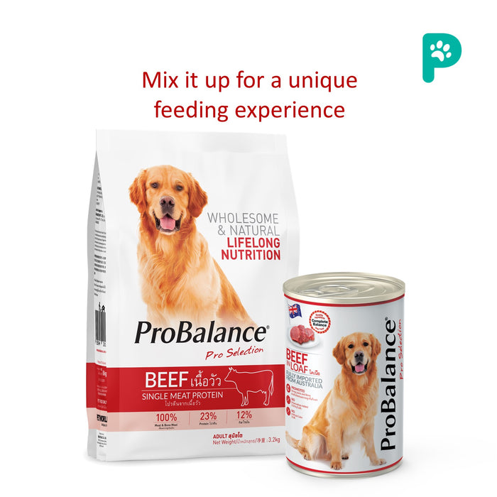 ProBalance Beef 3.2KG Single Source Adult Dry Dog Food
