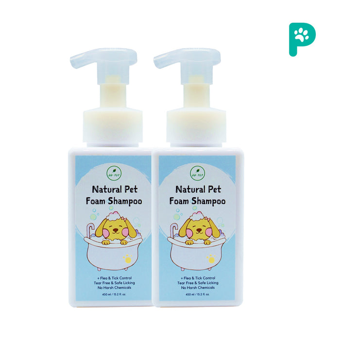 [Bundle Deals] DD 101 Natural Pet Foam Shampoo 450ml x2
