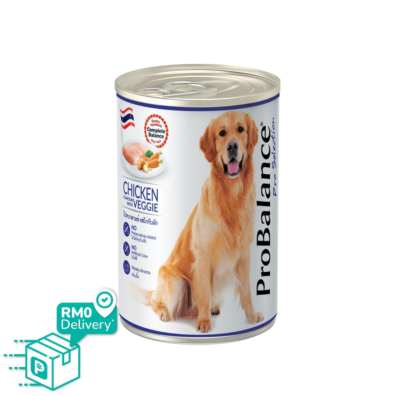 [Bundle Deals] ProBalance 9.6kg Wet Dog Food - 400g x 24 cans