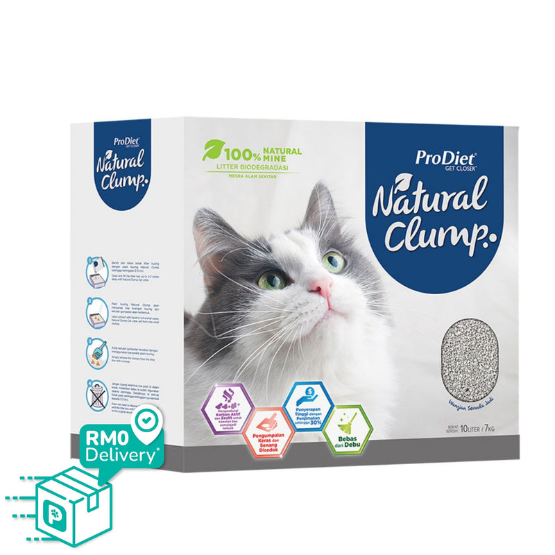 ProDiet 10L Natural Clump Cat Litter