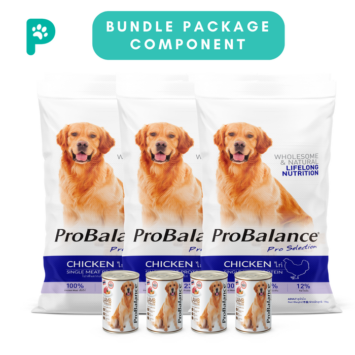 [Bundle] ProBalance 15KG Dry Dog Food (Chicken) x3