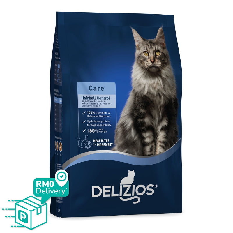 Delizios Care for Hairball Control 1kg