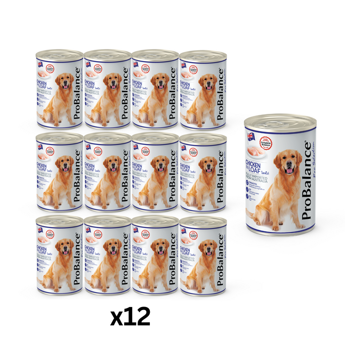 ProBalance Chicken In Loaf (700g x 12cans)