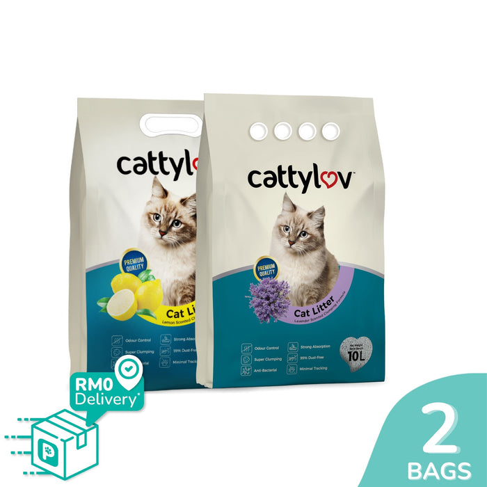 CattyLuv Cat Litter 10L x 2 units
