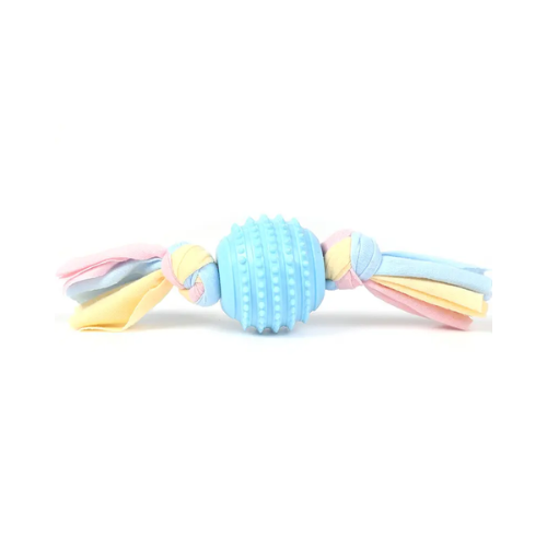 Funtails Teeth Cleaning Ball Cloth Toy