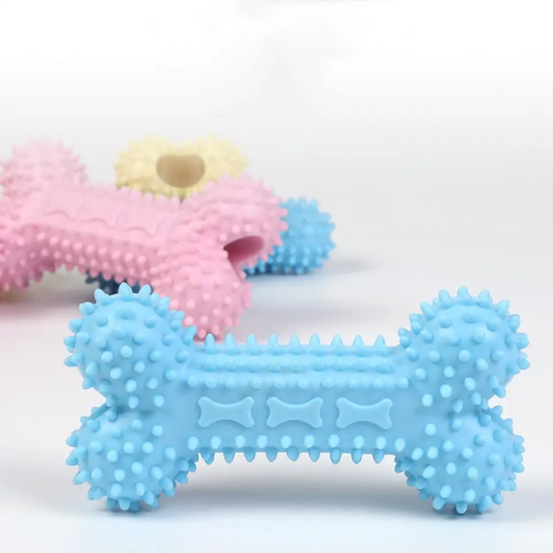 Funtails Teeth Cleaning Bone Toy