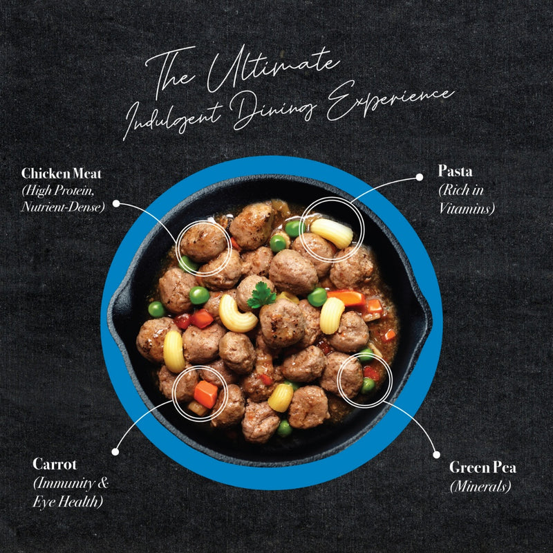 [Bundle Deals] Le Gourmet 230g Savory Stew Meatball Dog Wet Food (24 packs)