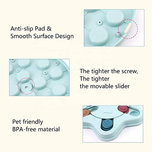 Funtails IQ Puzzle Dog Toy (Round /Paw)