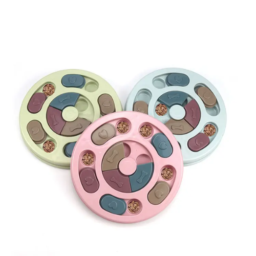 Funtails IQ Puzzle Dog Toy (Round /Paw)