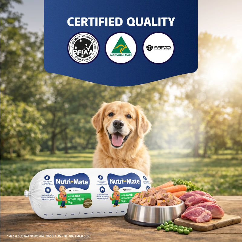 Nutri-Mate Lamb with Rice and Veggies 1kg