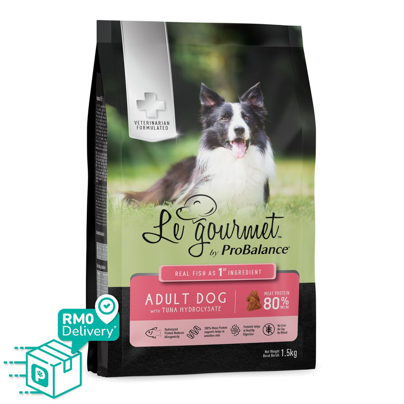 Le Gourmet Adult Dry Kibble 1.5kg (Tuna Hydrolysate)