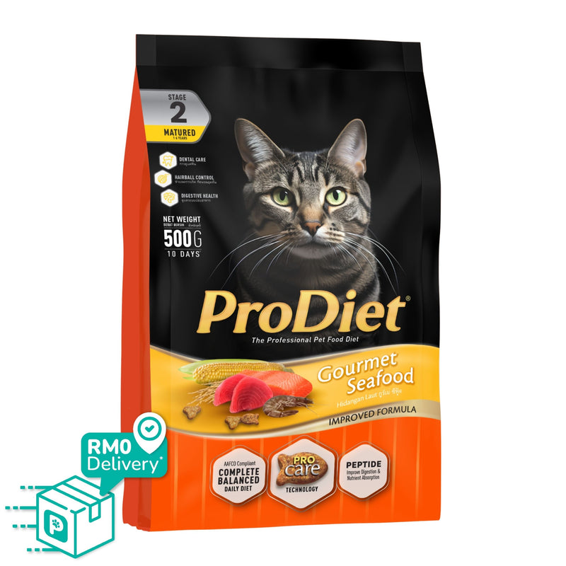 Prodiet 1.4kg Dry Cat Food (Gourmet Seafood)