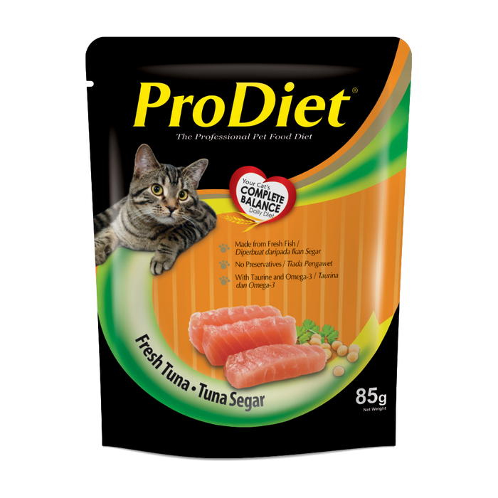 (Selection) ProDiet 85G Wet Cat Food x 12
