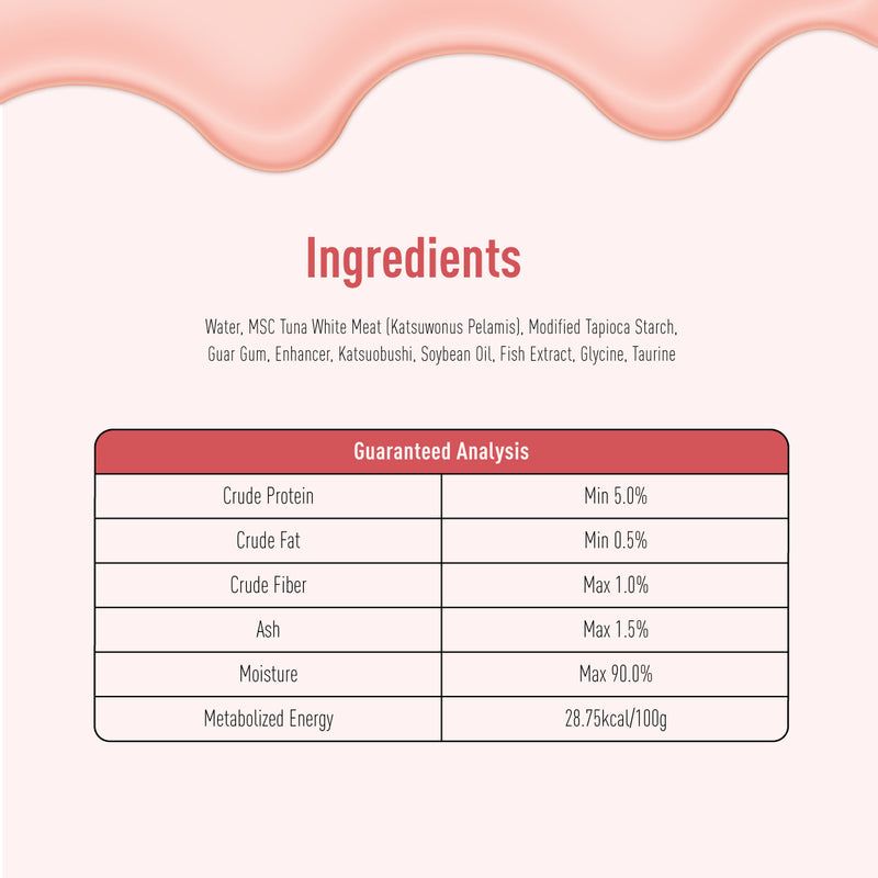 Delizios Catlick Jumbo Size 80g - Tuna with Katsuobushi (20gx4)