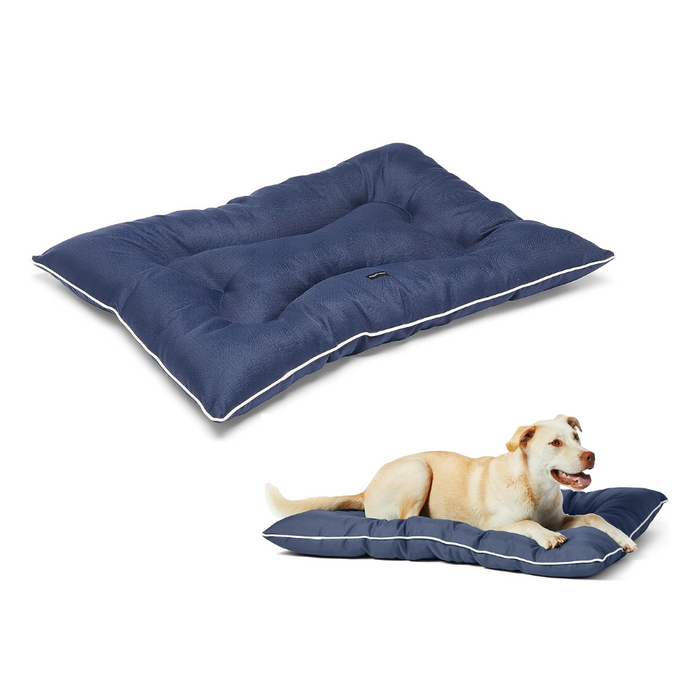 Funtails Outdoor Water Repellent Pet Pillow Bed Large (Blue)