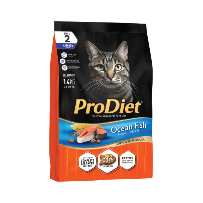 Prodiet 1.4kg Dry Cat Food (Ocean Fish)