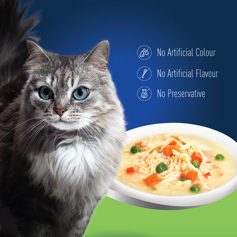 Delizios 70g Adoree Chicken with Vegetables In Gravy