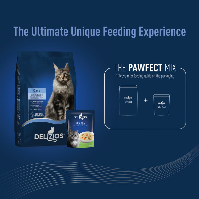 Delizios 70g Adoree Chicken with Vegetables In Gravy