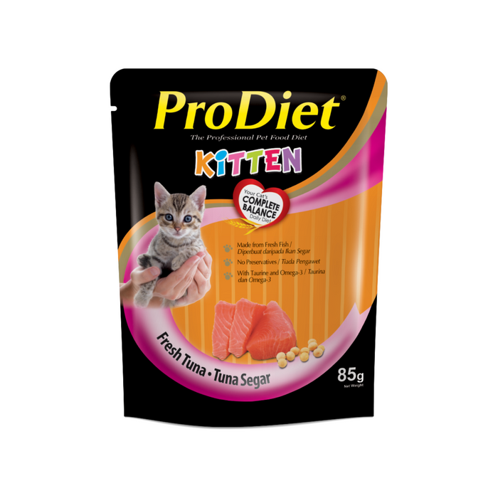 ProDiet 85G Wet Cat Food (Kitten Tuna)