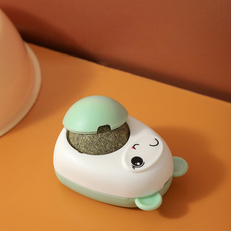 (Selection) Funtails Catnip Mint Lick Ball