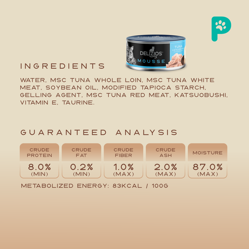 Delizios 70g MSC Cat Mousse
