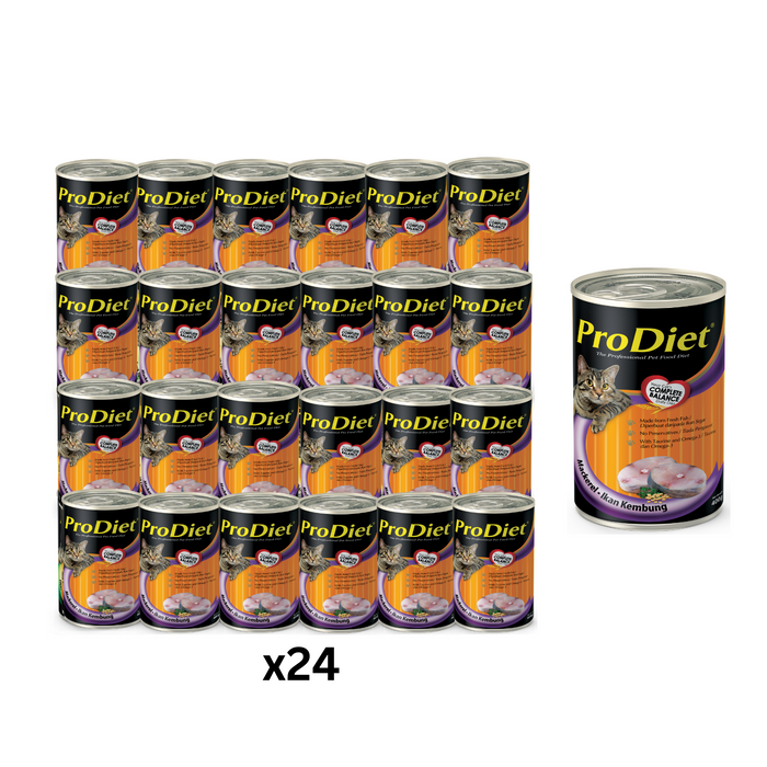 (Selection) ProDiet 400G Wet Cat Food x 24 cans