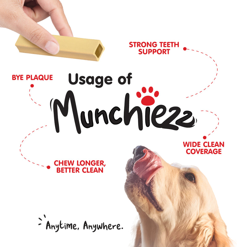 ProBalance Munchiezz Dental Bar 100g (Lamb / Turkey / Deer) Size S & M Dental Health Support