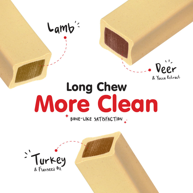 ProBalance Munchiezz Dental Bar 100g (Lamb / Turkey / Deer) Size S & M Dental Health Support