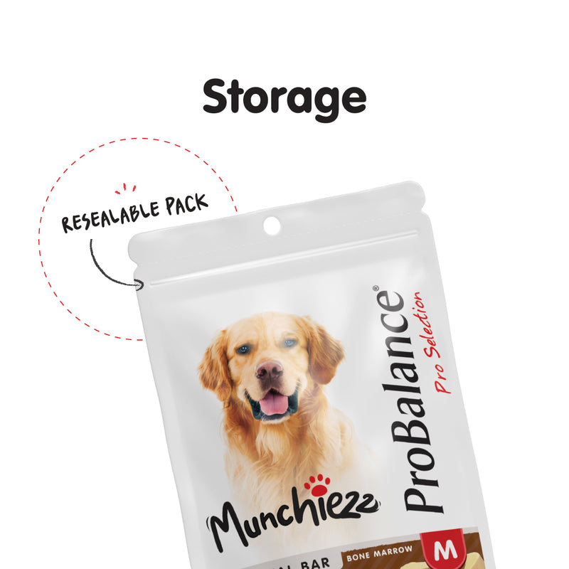 ProBalance Munchiezz Dental Bar 100g (Lamb / Turkey / Deer) Size S & M Dental Health Support