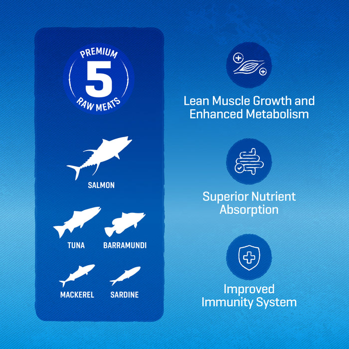 Simple 3kg Raw 5 Series Premium Dog Dry Kibbles (Country Medley / Ocean Harvest / Grassland Bounty)