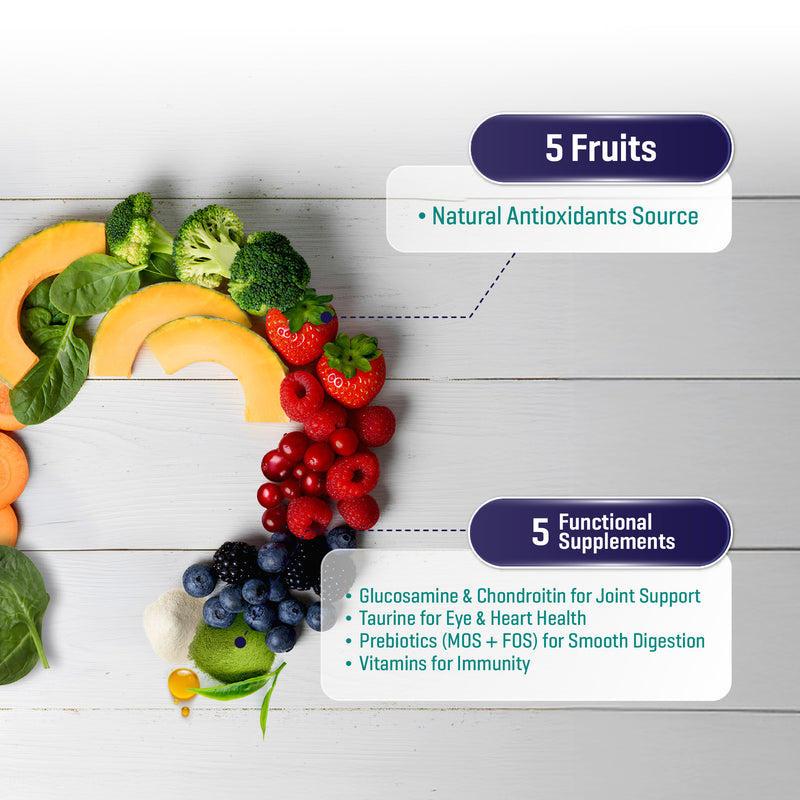 Simple 3kg Raw 5 Series Premium Dog Dry Kibbles (Country Medley / Ocean Harvest / Grassland Bounty)