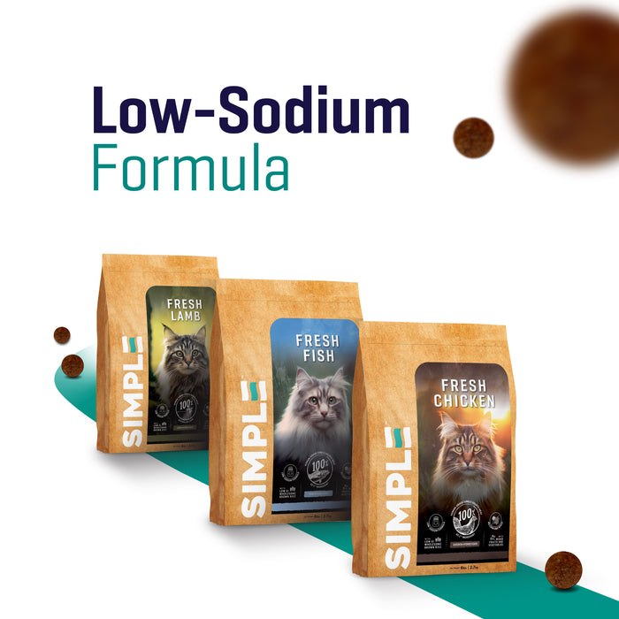 SIMPLE Premium Dry Cat Food 2.7KG