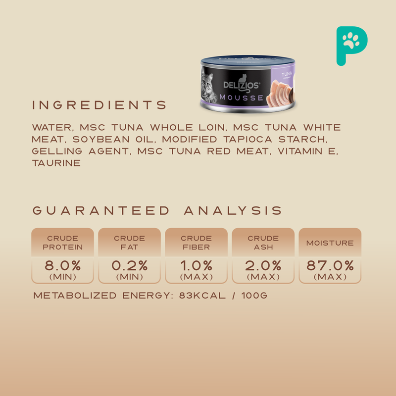 Delizios 70g MSC Cat Mousse