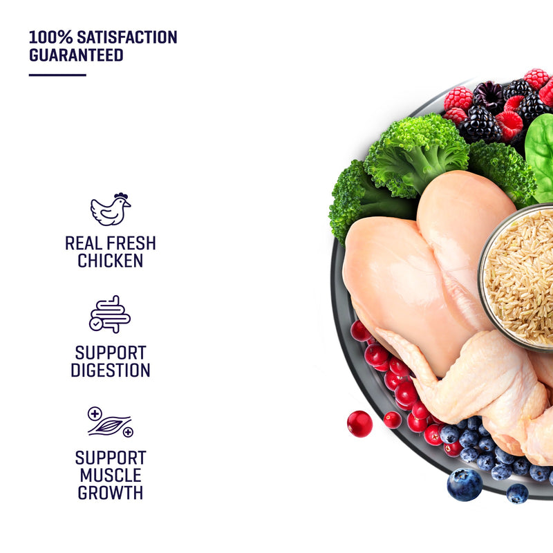 3KG SIMPLE Fresh Human-Grade Meat Dry Premium Dog Food