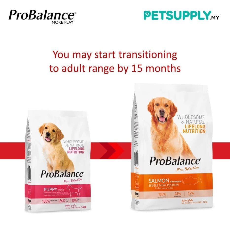 Probalance 8kg Puppy Dry Food (Chicken, Egg, Milk) — PetSupply.my