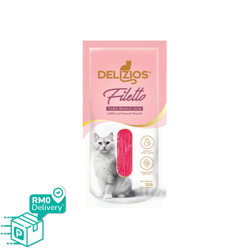 Delizios Filetto 22g (Tuna Whole Loin / Chicken)