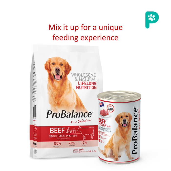 ProBalance Beef 15KG Single Source Adult Dry Dog Food