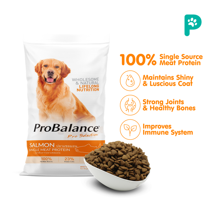 ProBalance 13.5KG Single Source Adult Dry Dog Food (Salmon)
