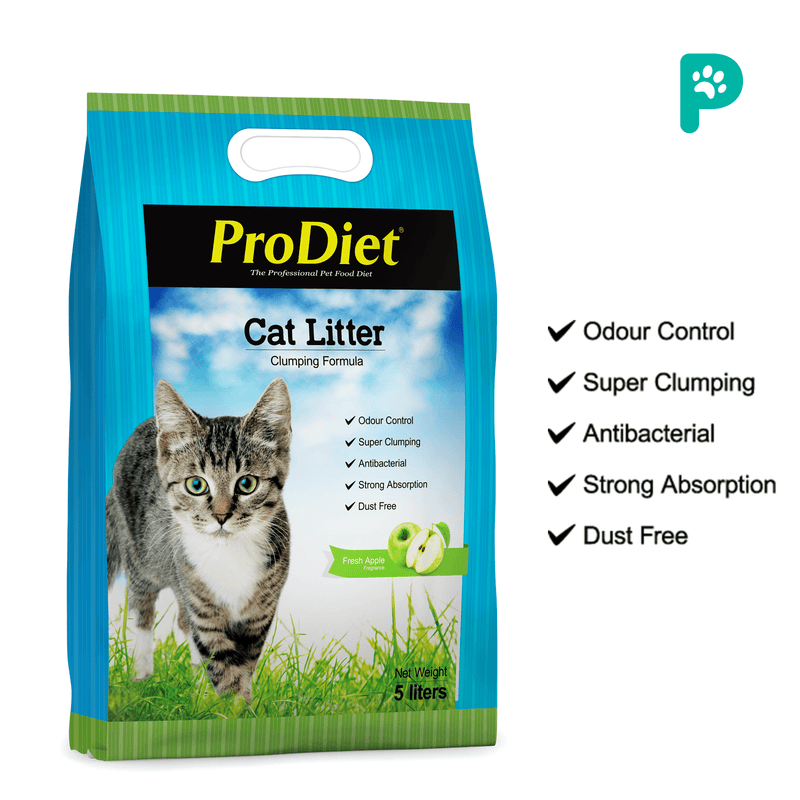 ProDiet Cat Litter Ball 5L Apple