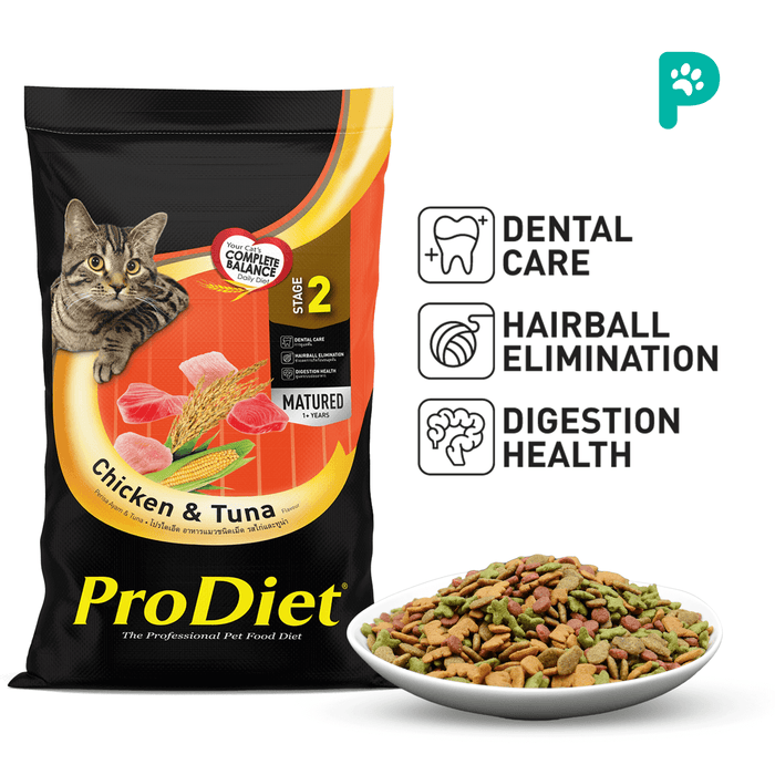 ProDiet 8KG Chicken & Tuna Dry Cat Food