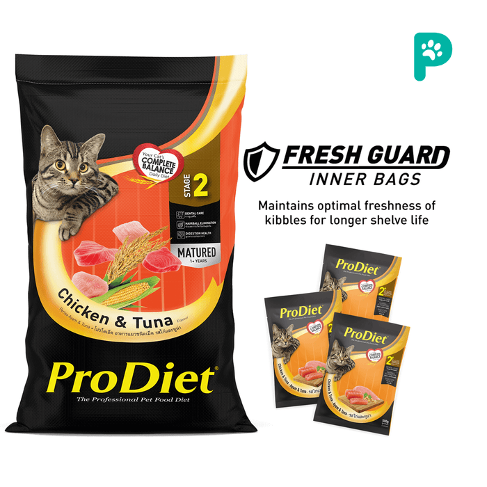 ProDiet 8KG Chicken & Tuna Dry Cat Food
