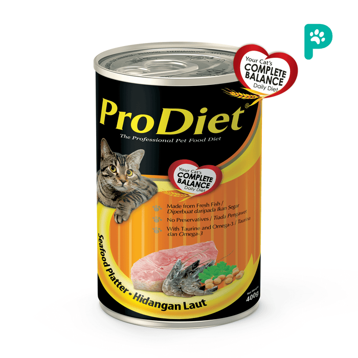 ProDiet 400G Wet Cat Food (Seafood Platter)