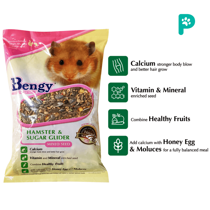 Bengy Hamster & Sugar Glider Mixed Seed 1kg